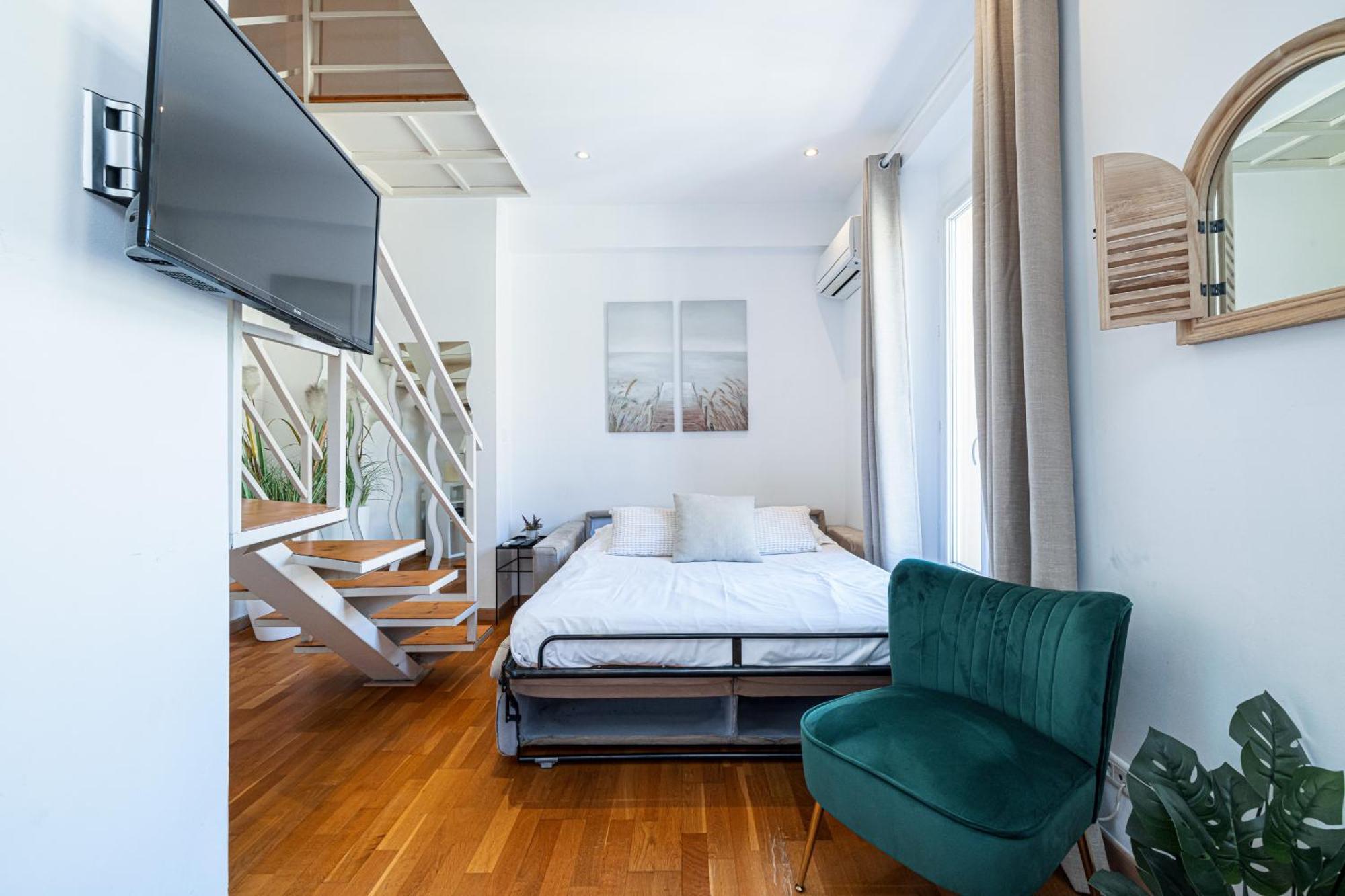 니스 Massena Street - 1 Bdr Duplex With Ac & Parking 아파트 외부 사진